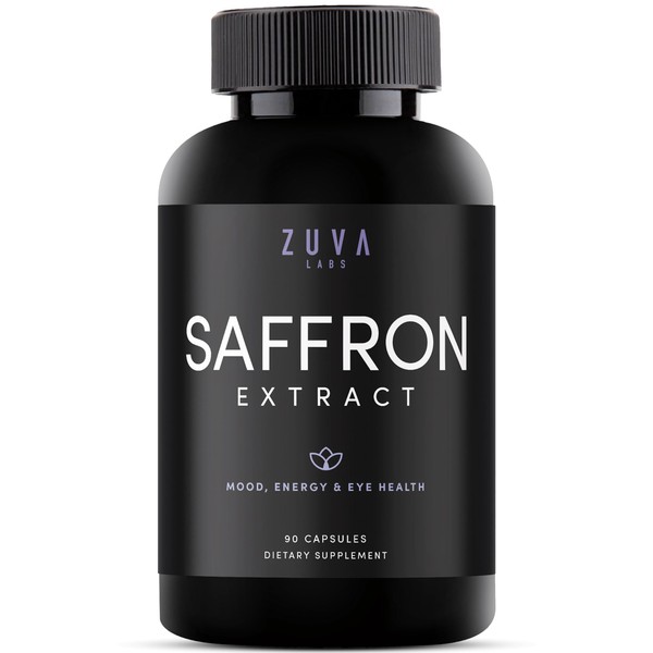 Ultra6 Saffron Supplements - 100% Pure Saffron Extract Capsules and