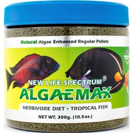 New Life Spectrum ALGAEMAX Regular Pellets 300g Natural Algae Enhanced Fish Food