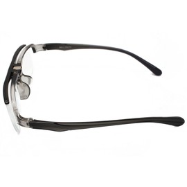 跳ね上げ老眼鏡 FUR-2000-1 COL.クリアダークグレイ (+3.50, クリアダークグレイ)
