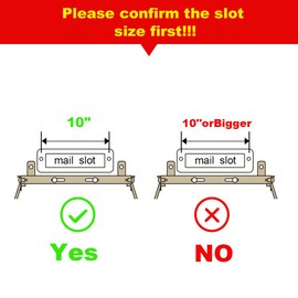 Indoor Wall Mount Mail Catcher Bag Door Slot Post Box Basket Mail Boxes Organizer Security White