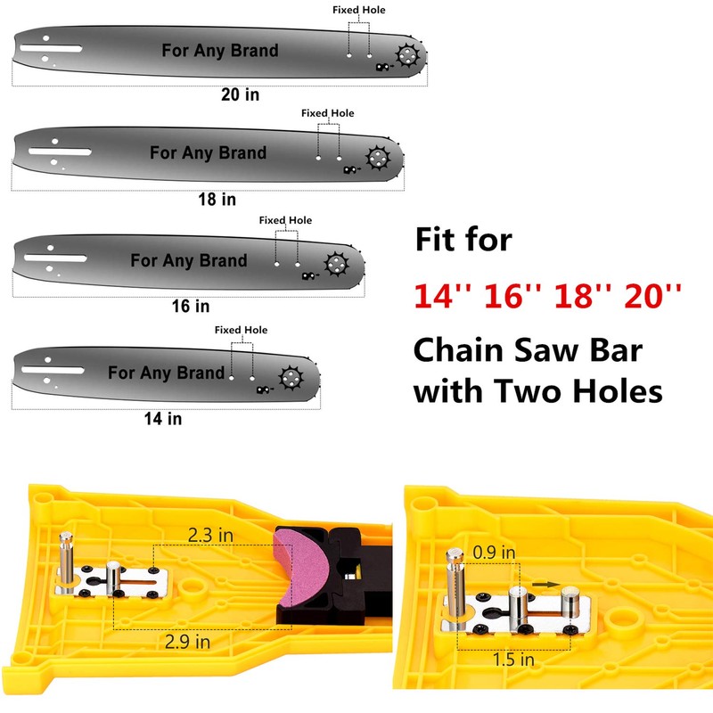Chainsaw Sharpener Universal Chain Saw Blade Sharpener Fast Sharpening Stone