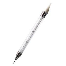 KiraNail Nail Stone Pick, White