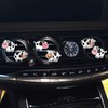 6 Stück Lüftungsschlitz-Clips mit Kuh-Aufdruck, niedliche Kuh-Auto-Lufterfrischer-Clips, lustige Auto-Dekoration, Auto-Innendekoration,
