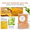LIYALAN Turmeric Soap Bar 3.88 oz X 2Bars for Face