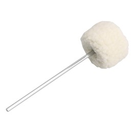 Mxfans Stainless Steel Shank Felt Drum Pedal Beater Instrument Accessories Part