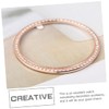 Gatuida 6pcs Metal Bezel for Watch Black Rose Gold Silver