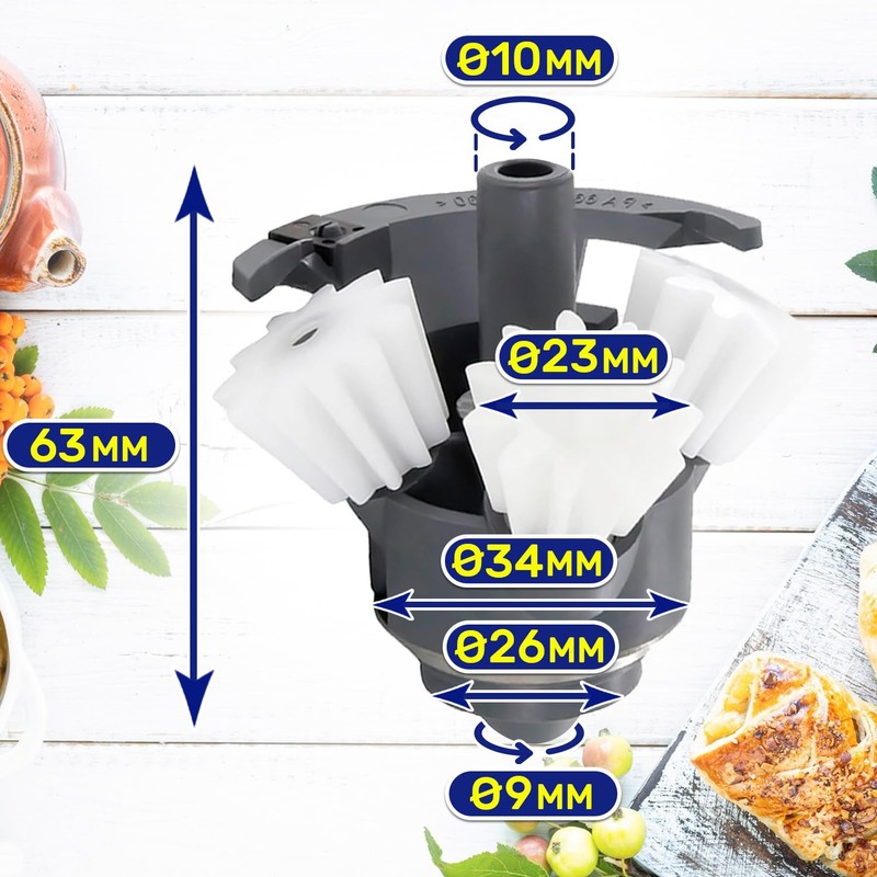 MONTERAL Drive system for the food processor with the original