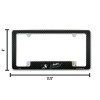 Rico Industries San Jose Sharks Metal License Plate Frame Chrome