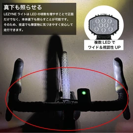 LEZYNE MICRO DRIVE 800+ USB C Charging, IPX7 Waterproof, Front Light for Bicycles, Micro Drive, 800 Lumens, Satin Black