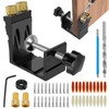 47Pcs Pocket Hole Jig Kit Metal Pocket Screw Jig Drill