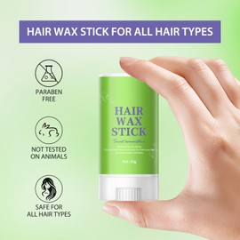 OUPEICHARM Hair Wax Stick for Women,Controls,Tame Flyaways,Smooths Hair,Strong Hold,Styling Wax Stick Hair