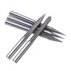HARFINGTON 5pcs CNC V Bit 30 Degree 1/8" Shank 0.1mm