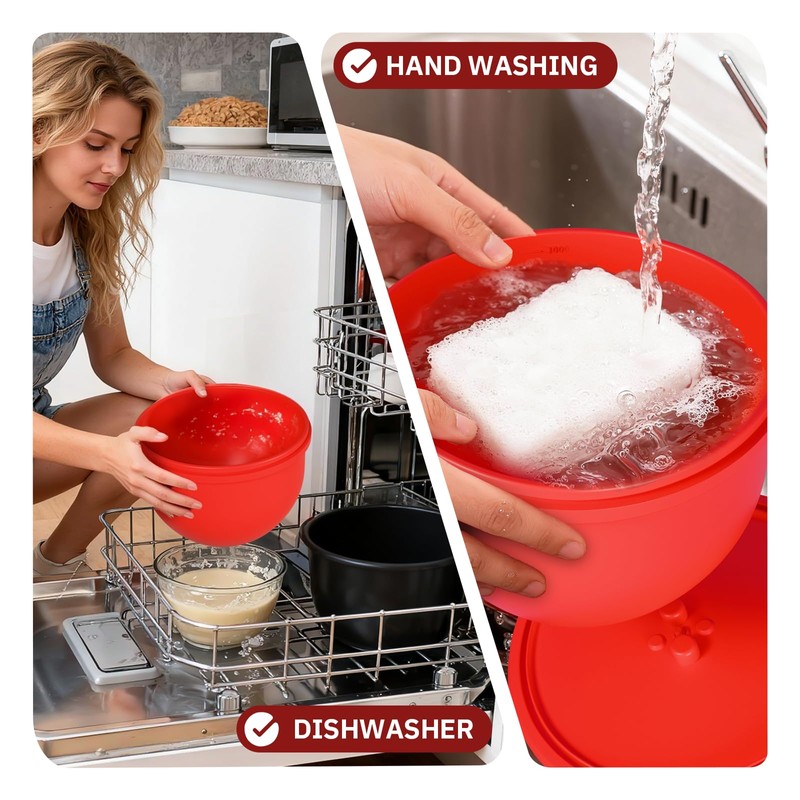 6QT Silicone Liners Compatible with KitchenAid 6QT Stand Mixers Liner