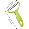 2Pcs Green Cabbage Shredder,Stainless Steel Fruit Vegetable Potato Peeler Cabbage