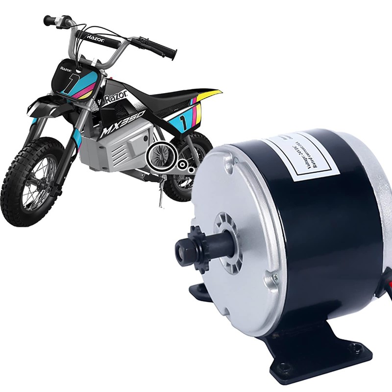 GLENPARTS 24V 250W 280W Electric Motor for Razor Ground Force,