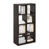 Furinno Furinno Cubicle Open Back Decorative Cube Storage Organizer, 8-Cube,