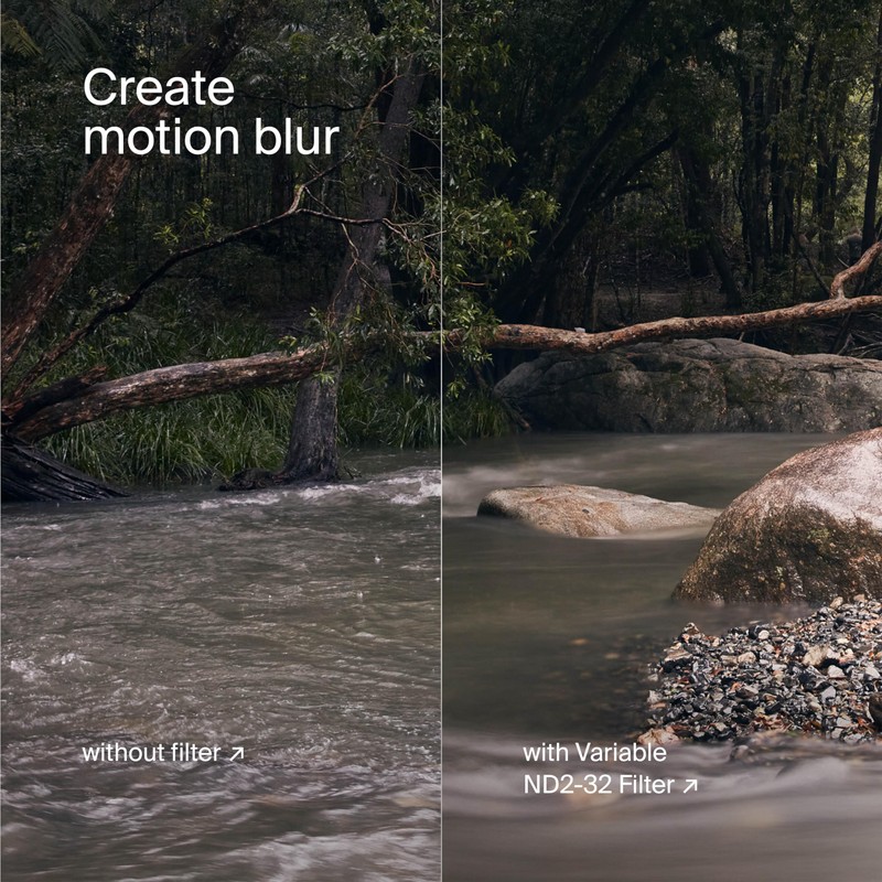 Urth 62mm ND2-32 Variable ND Lens Filter (Plus+) - 1-5