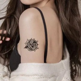 문신 스티커 레터링 헤나 드로잉 타투 스티커 방수 바디 패션 [Q 타입] Tattoo Sticker Lettering Henna Drawing Tattoo Sticker Waterproof Body Fashion [Type Q]
