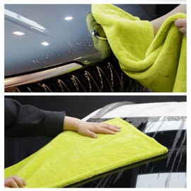 PUREX DRYING TOWEL M GRAY PURESTAR Double Sided Car Wash Towel, Super Absorbent Towel for Car Washing, Overwhelming Water Supply Volume Microfiber Cloth Scratch Prevention, Professional Specifications, Approx. 29.5 x 17.7 inches (75 x 45 cm) (3 Colors)