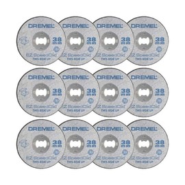 Dremel EZ SpeedClic SC456B Metal Cutting Wheel 12-pack, 12 Cutting Wheels with 38mm Cutting Diameter for Rotary Tools