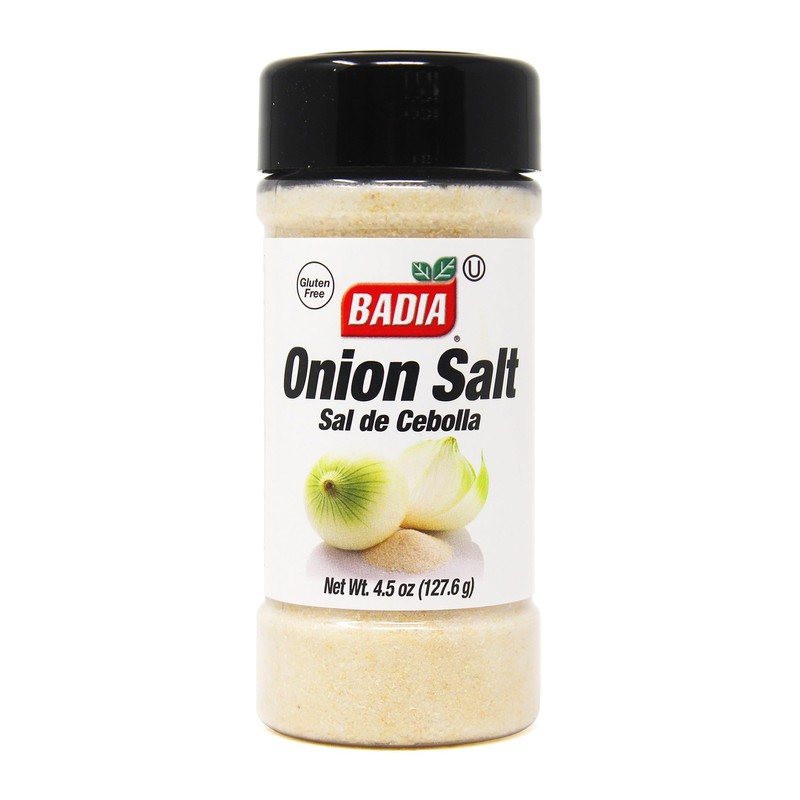 Badia Onion Salt, 4.5 oz – Rich Taste of Onion