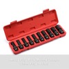 CASOMAN 10 PCS 3/8" Drive Deep Standard Universal Impact Socket
