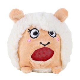 Toyland® 8 cm Furry Farm Animal Jelly Squeezers - Novelty Children's Toy (Sheep)
