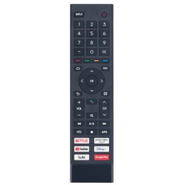ERF3F80H Replacement Voice Remote Applicable for Hisense Android TV 75U68G 65U68G 43A68G 55U68G 50A68G 55A68G 60A68G 85A68G 50U68G 75A68G 65A68G 70A68G 55A6G 65U6G 75U6G 43A6G 55U6G 50A6G 70A6G 75A6G