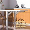 Ldzzuo 2 Pack Folding Shelf Brackets, Heavy Duty Shelf Bracket,