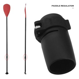 VGOL Adjustable Quick Release Buckle Replacement for Paddle Shaft Clamp Adjuster for Most SUP Paddle Shafts 70x33mm Black 2 Pack