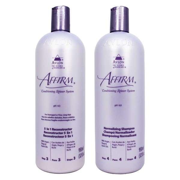 Avlon Affirm 5 In 1 Reconstructor 32 Ounce + Normalizing Shampoo 32 Ounc