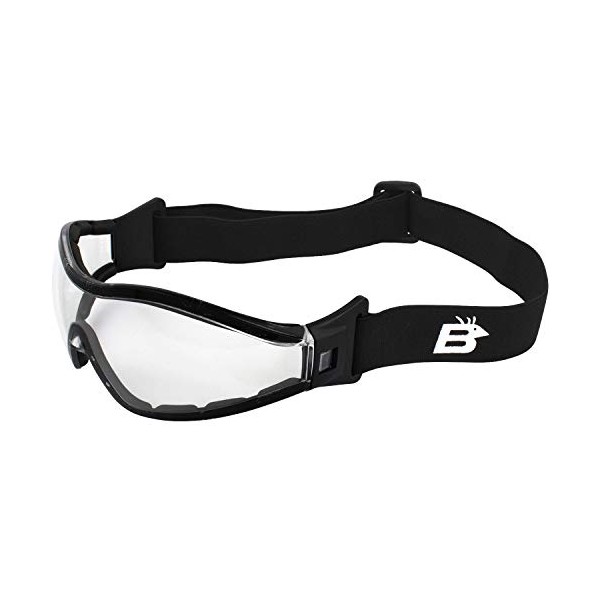 Birdz Eyewear Boogie Foam Padded Motorcycle Ski Skydiving Z87.1 Safety