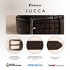FENIX Men's Belt Adjustable Leather Belt Lucca Size 85 cm