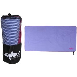 SHARX Toalla Deportiva Grande de Microfibra Absorbente y fácil de Lavar Ideal para Deportes y Actividades al Aire Libre 80 x 160 cm