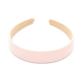 QinGoo Leather PU Headband Women's Headbands Hair Accessories Headpiece 1 Piece (Pink)