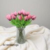 ALIERSA Artificial Flowers 10 Heads Mini Real Touch Artificial Tulip