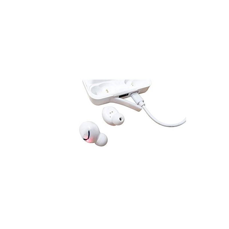 Wireless Earbuds, Headphones Noise Cancelling Mini Charging Case, Built-in Mic