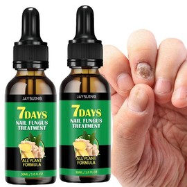 JAYSUING Ginger Nail Treatment, Nourishing Nail CareSolution for Strengthening Nail, Nail CareProduct for Women & Girls - Specification: 1PCS