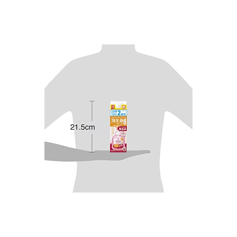 Arau (アラウ) [Large Capacity] Arau Baby Foam Full Body Soap