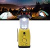 RD249 Hand Cranked Radio Rechargeable Handheld Multifunctional Power Solar Emergency