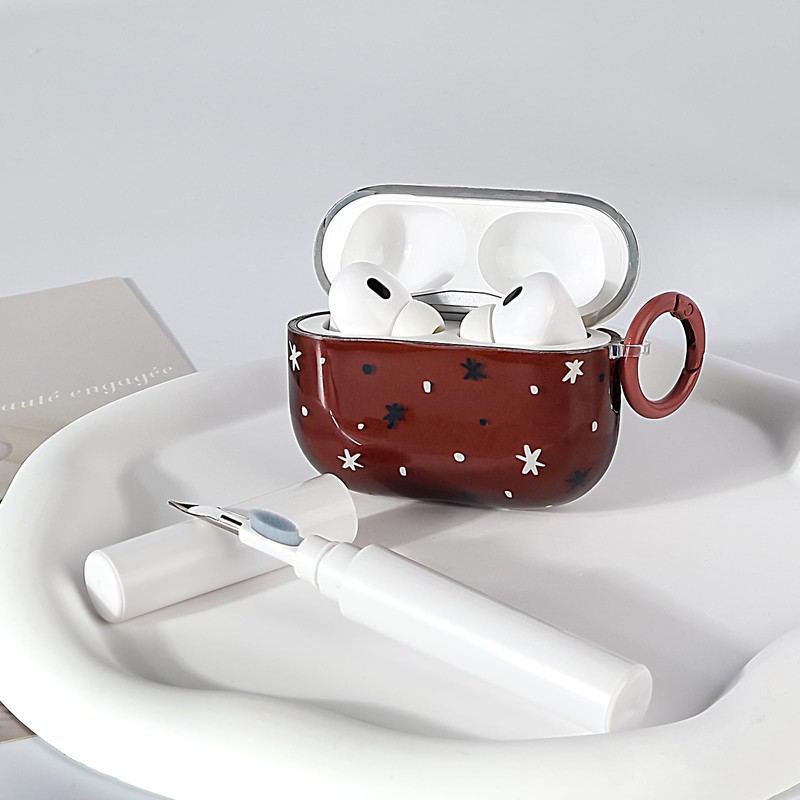 Reownest Case for AirPods Pro 2nd/1st Generation with Cleaning Kit,