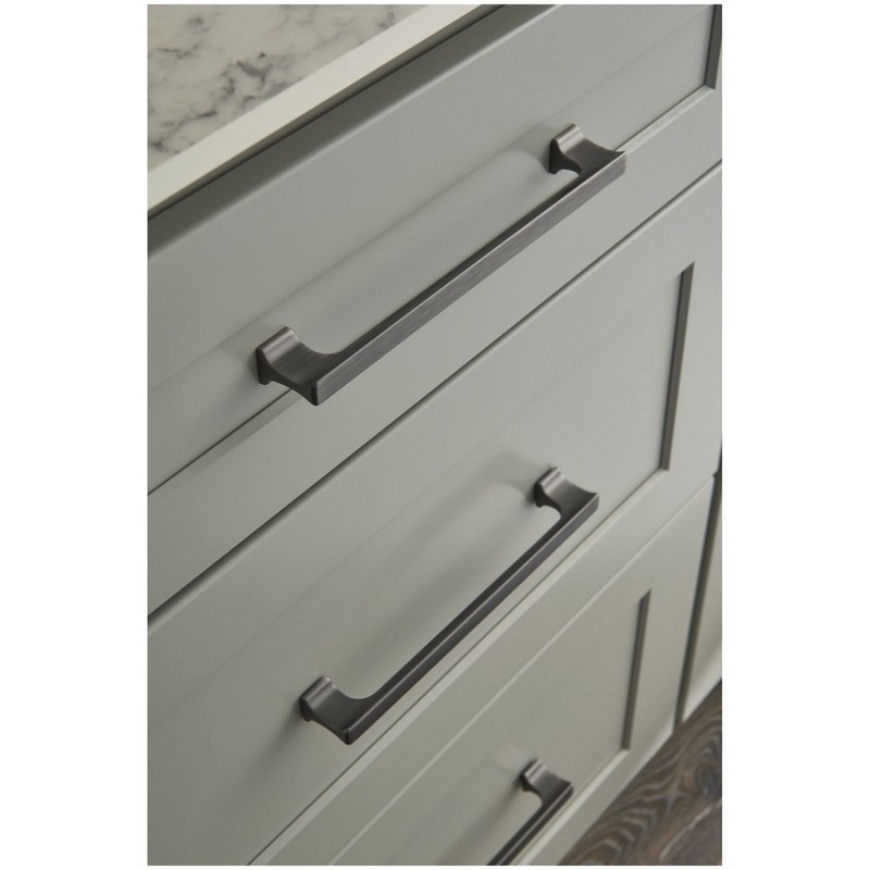 Jeffrey Alexander Sullivan Pull, 752-128BNBDL, Brushed Pewter, 128mm c-c