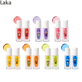 LAKA Soothing Vegan Lip Oil 4.5ml [Tiny Tan Edition], Type:J-hope as Forky