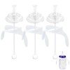 Giftophilia Straw Sippy Cup Conversion Kit for Lansinoh Baby Bottles,