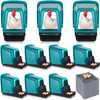 Nuogo 10 Pack Chicken Nesting Box Bulk, Chicken Laying Boxes