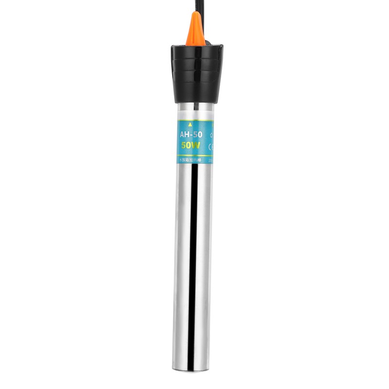 220‑240V Submersible Aquarium Heater Stainless Steel Adjustable Fish Tank Heater50W