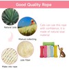 Multicolor Cat Scratch Post Replacement Rope, Repair and Replace Scratching