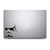 Bargain Max Decals Trooper Helmet Outline Decal Notebook Car Laptop
