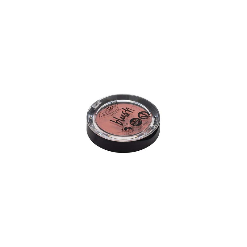 PUROBIO Blush Compact Cheeky Coral Marmoriertes Blusher Für Den Perfekten