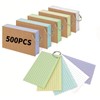 BCENG Pack of 500 Lined Index Cards 12.8 x 7.5